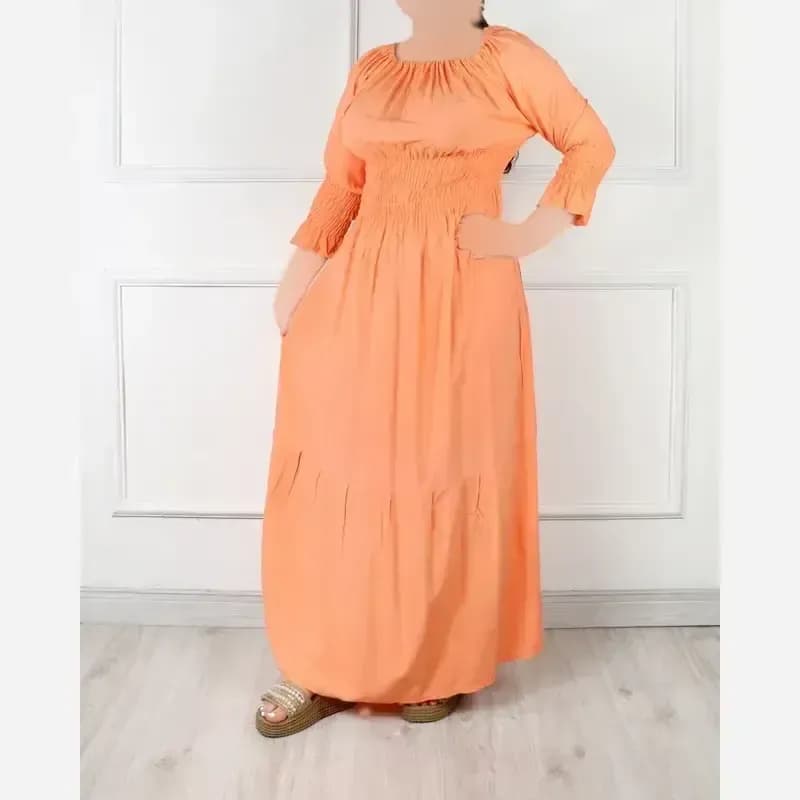 ساحلی خسته کش آستین بلند ململ نخی اورجینال فری سایز — تصویر ۱۲