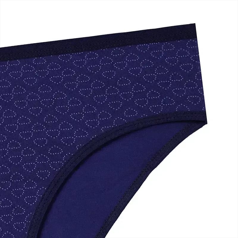شورت زنانه اسلیپ نخی طرح قلب نقطه ای سایز XL برند MRB — تصویر ۹