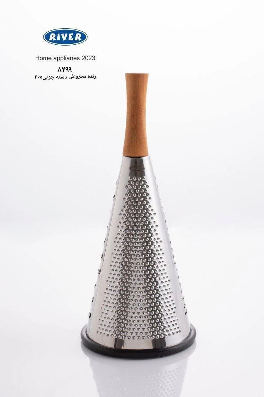 رنده مخروطی دسته چوبی ریور کد 8499