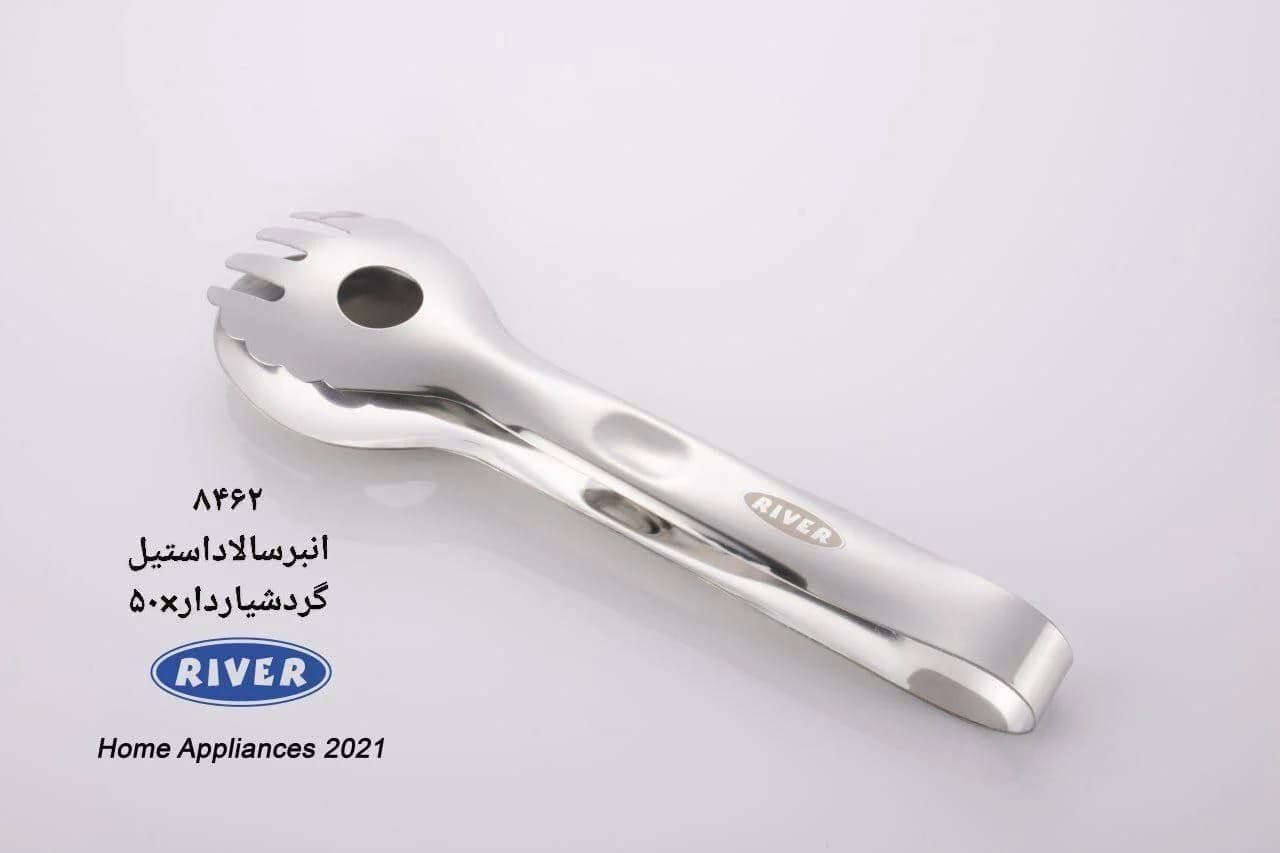 انبر استیل گرد شیاردار ریور کد 8462 — تصویر ۲