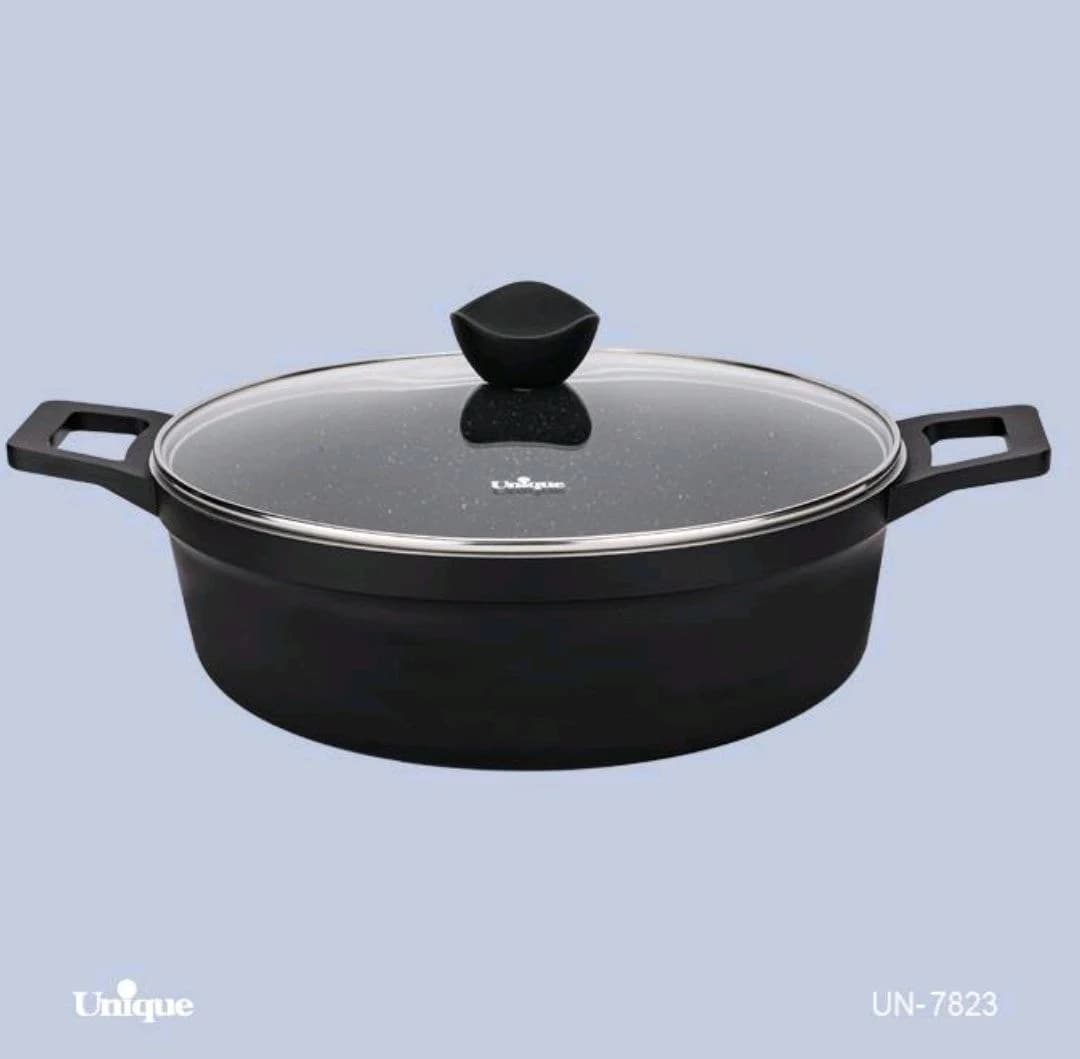 تابه 32 دو دسته کف گرانیت یونیک کد UN-7823 — تصویر ۲