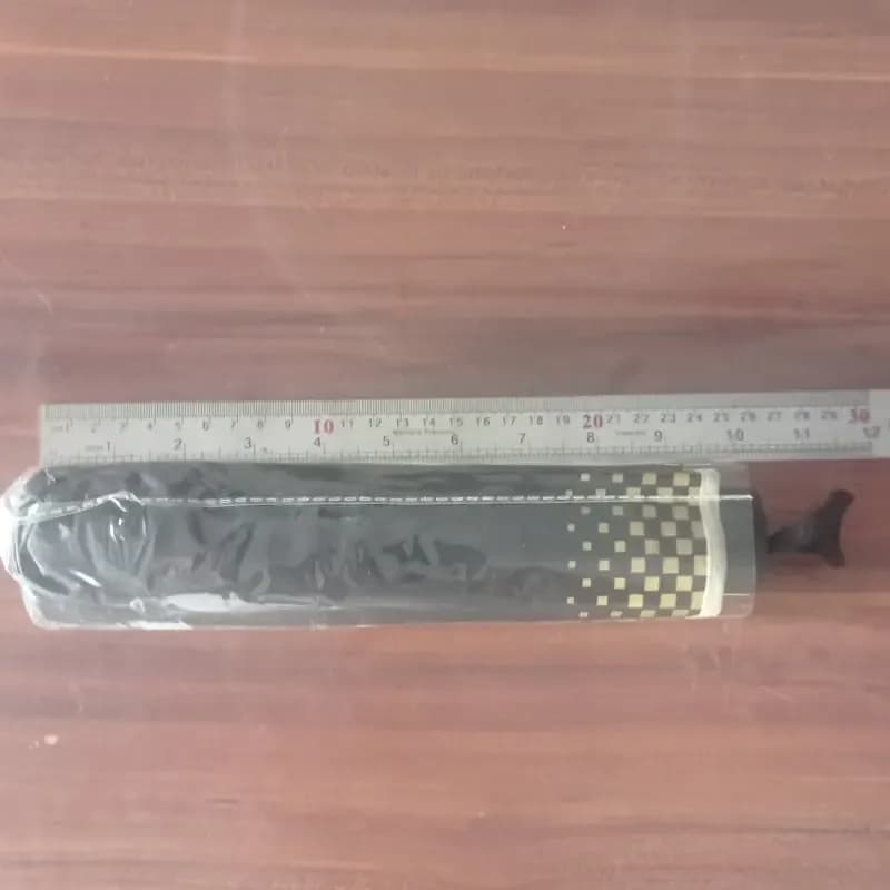 چتر اسپورت دور شطرنجی 10 فنر ضد باد دو رویه پارچه نانو دستی مناسب آقایان و بانوان — تصویر ۶