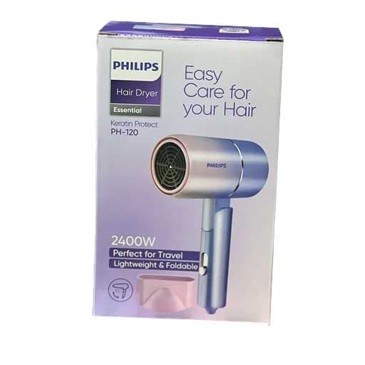 سشوار مسافرتی طرح فیلیپس مدل PH-120 | 2400 وات | Keratin Protect