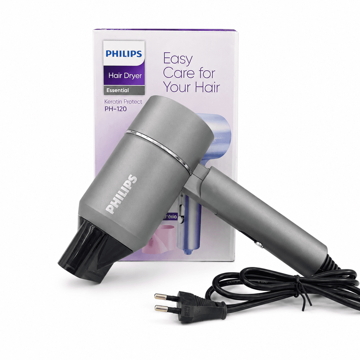 سشوار مسافرتی طرح فیلیپس مدل PH-120 | 2400 وات | Keratin Protect — تصویر ۲