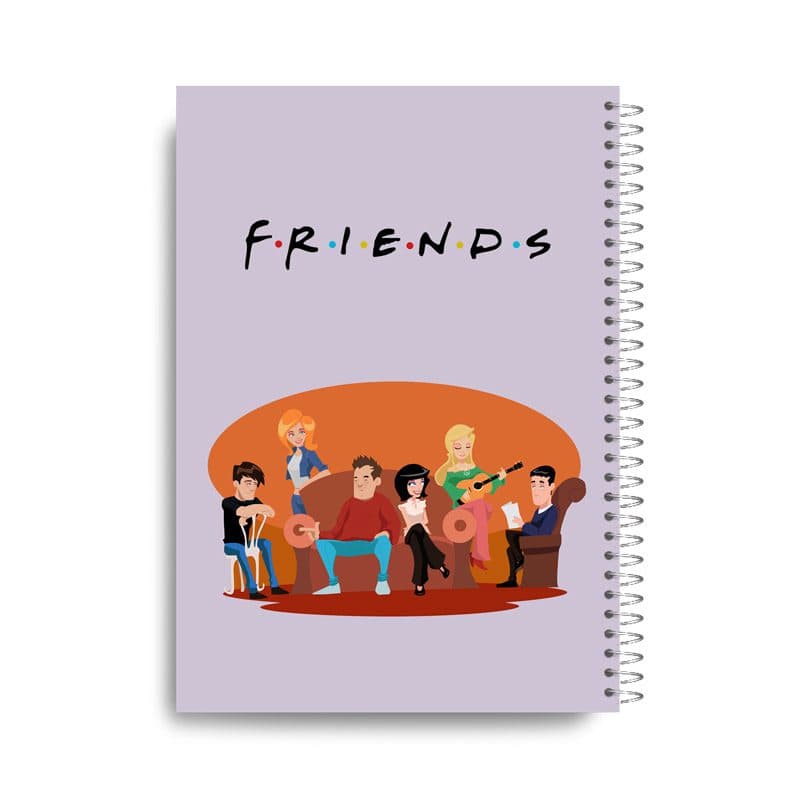 دفتر یادداشت 80 برگ مدل Freinds کد 710