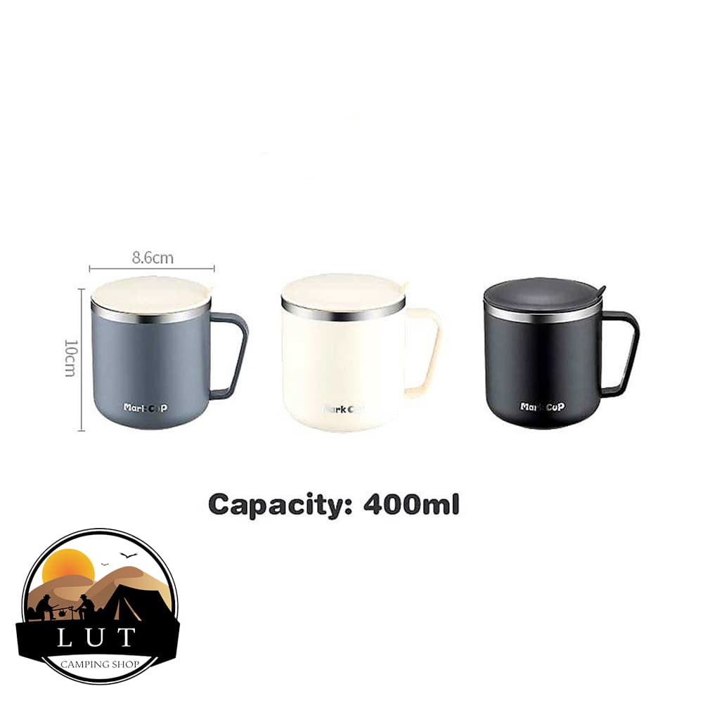 ماگ دوجداره درب دار MARK CUP — تصویر ۳
