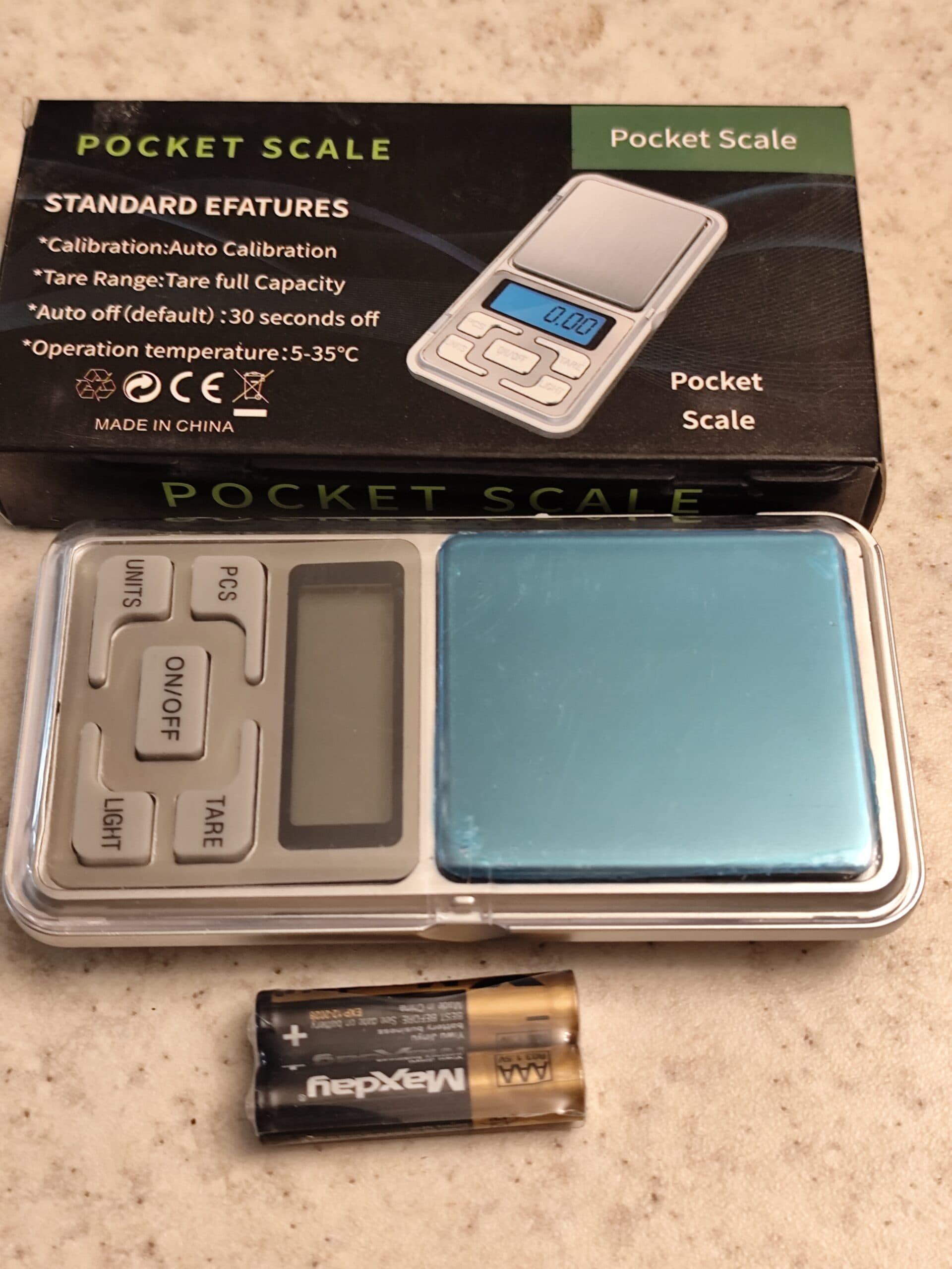 ترازو دیجیتال جیبی ۲۰۰ گرمی MH-200 — تصویر ۲