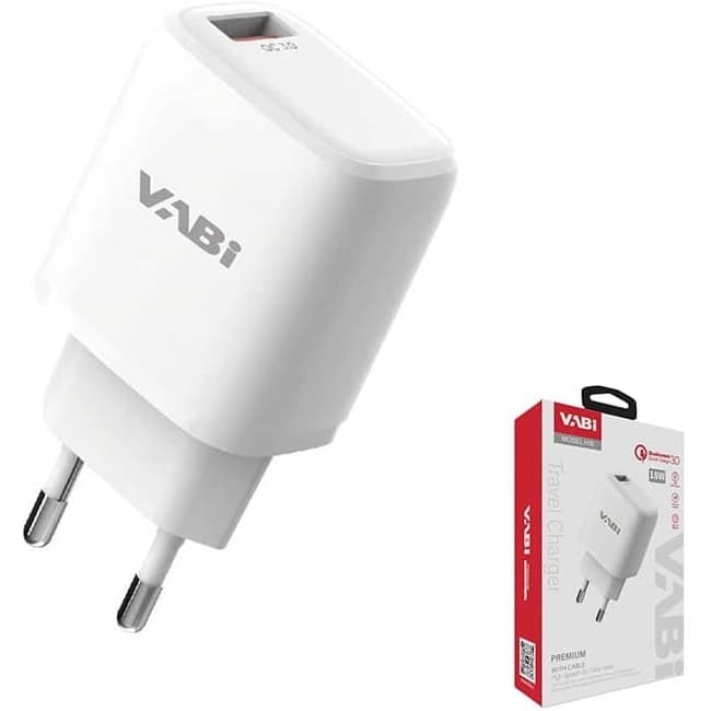 شارژر دیواری وابی مدل Vabi H16 همراه کابل Type-c