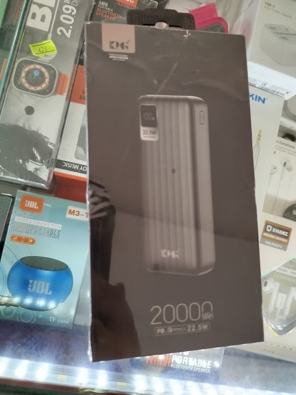 پاور بانک کینگ پاور مدل KPG211 ظرفیت 20000 میلی آمپر ا powerbank kpg-211 20000mah