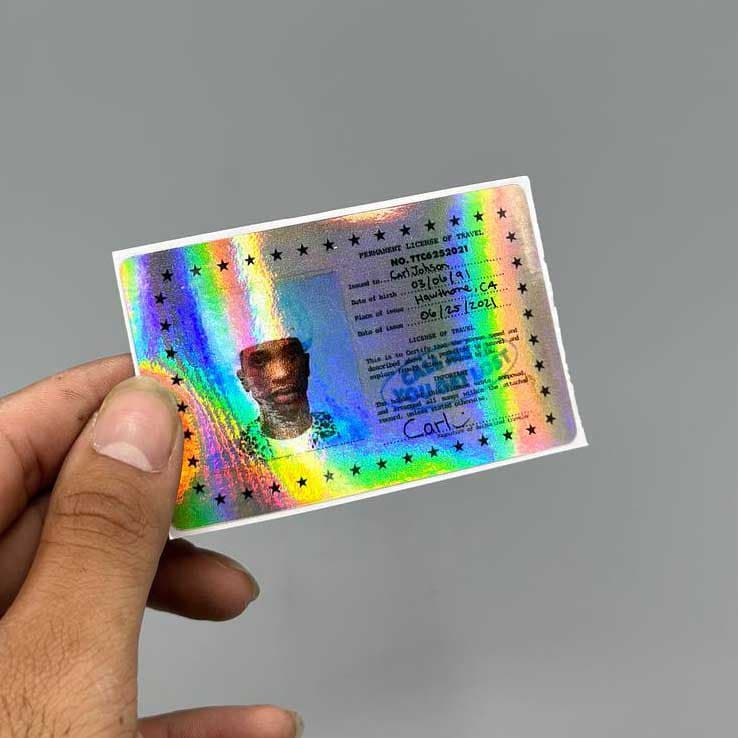 استیکر id کارت کارل جانسون