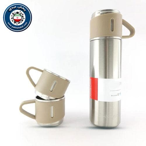 فلاسک نیم لیتری کادویی 3 کاپ VACUUM — تصویر ۵