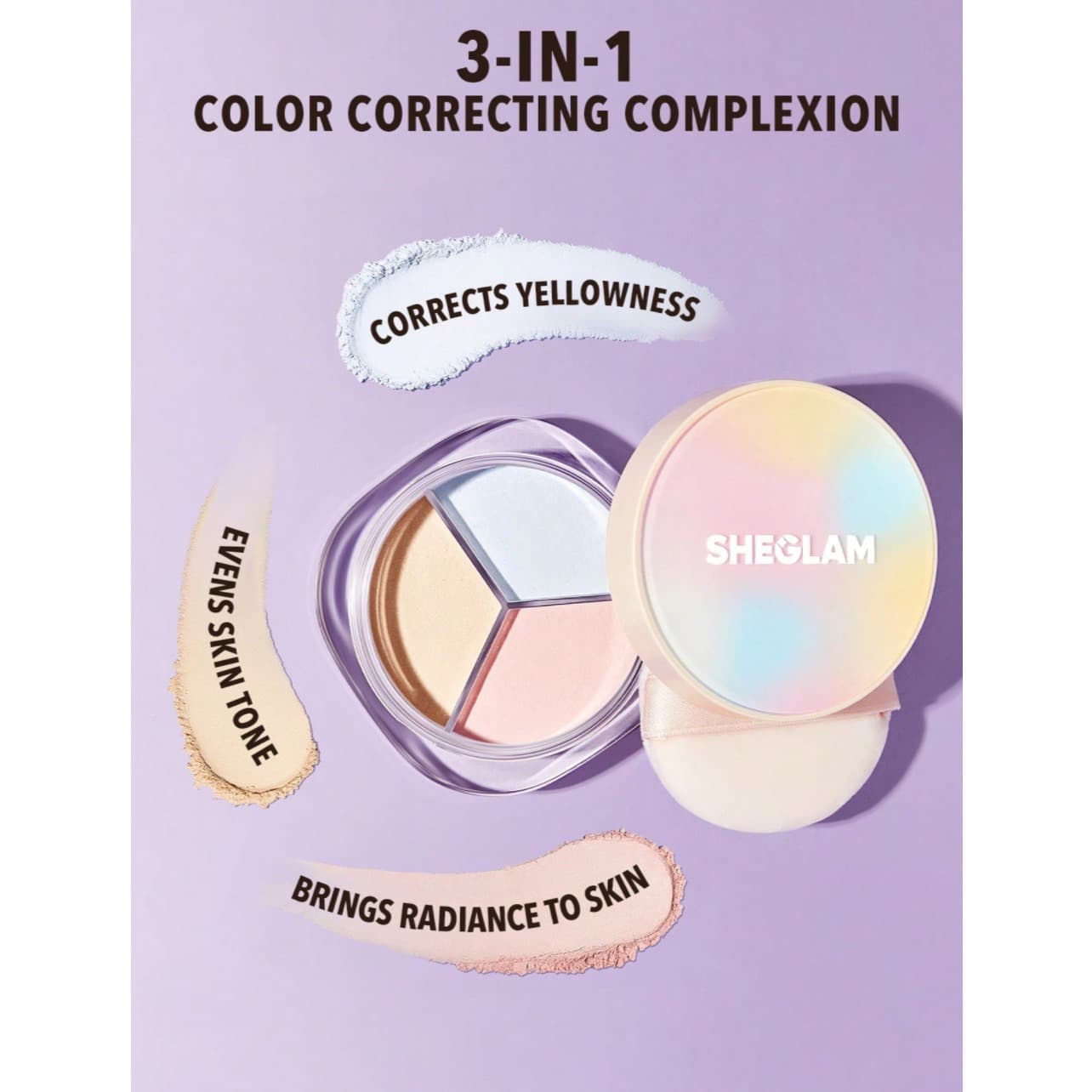 پودر فیکس سه در یک Radiance Ring شیگلم — تصویر ۳