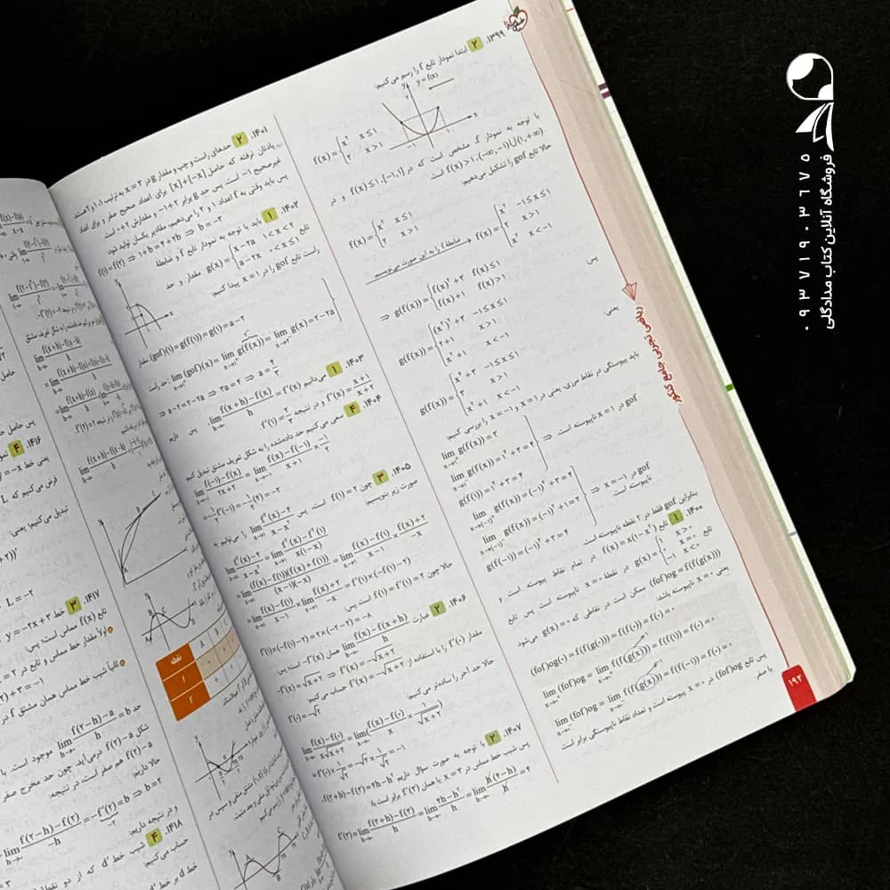 کتاب ریاضیات رشته تجربی جامع کنکور تست انتشارات خیلی سبز جلد دوم (دست دوم) — تصویر ۲