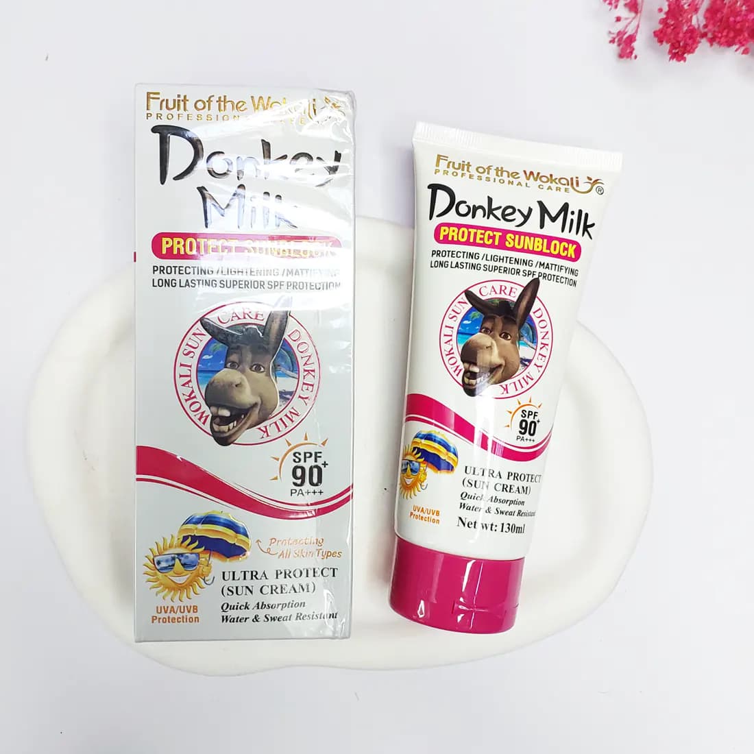 کرم ضدآفتاب شیر الاغ وکالی SPF90 — تصویر ۳