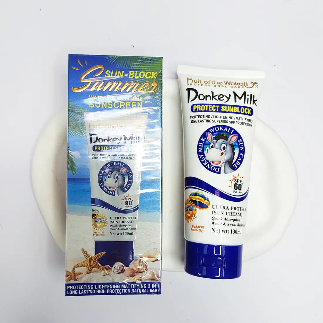 کرم ضدآفتاب شیر الاغ وکالی SPF60 — تصویر ۵
