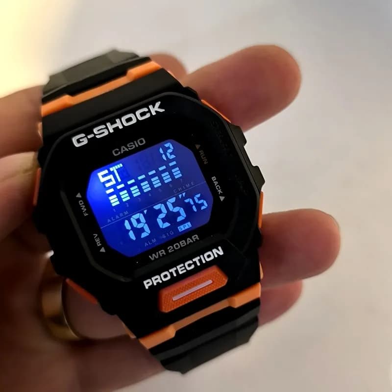کاسیو جیشاک GBD – 200 – دوزمانه – سیلیکونی – 1395 — تصویر ۳