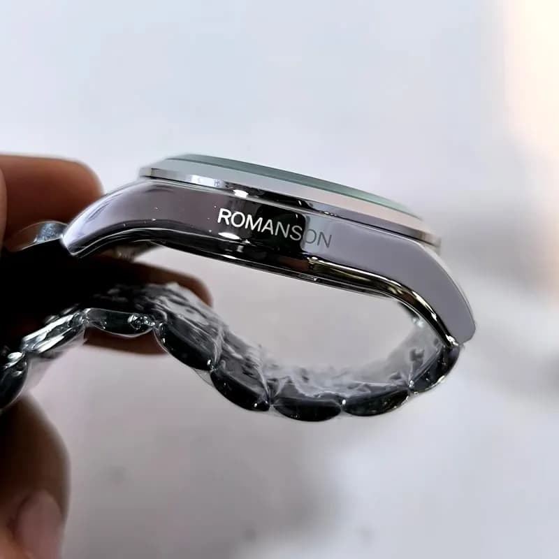 ساعت مردانه رومانسون والنتینو – موتور ژاپن – تاریخ دار – طرح سه موتور – 4000 — تصویر ۴