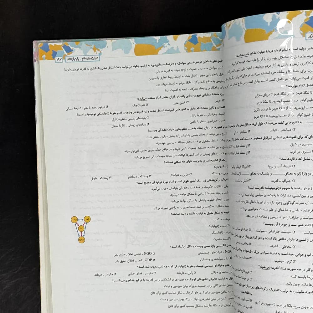 کتاب جغرافیا جامع کنکور میکرو فیلم گاج (دست دوم) — تصویر ۳