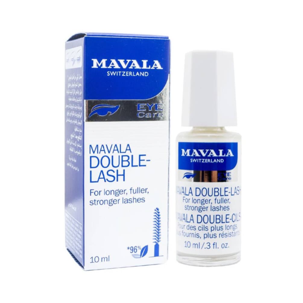 محلول تقویت کننده مژه و ابرو ماوالا مدل DOUBLE LASH