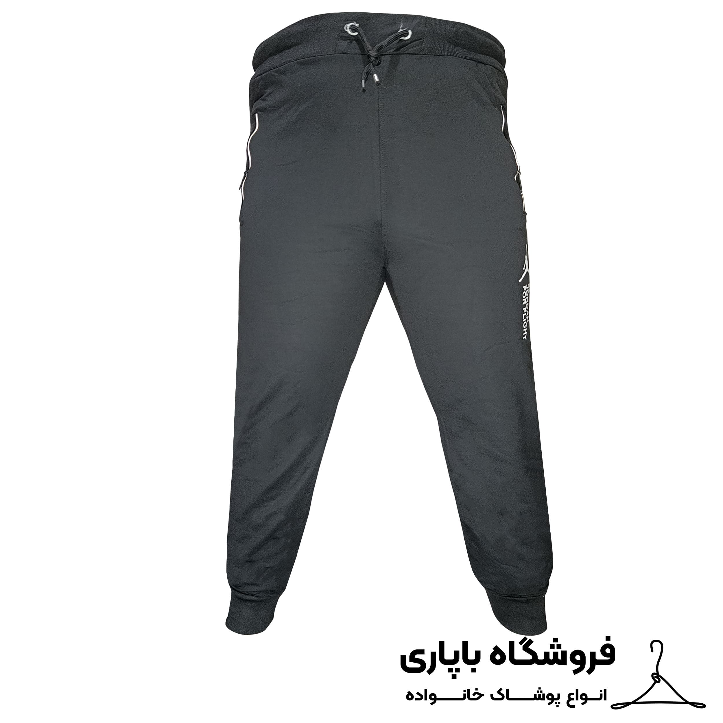 شلوار ورزشی عالی پوش مدل JORDAN کد RR-10348 رنگ مشکی