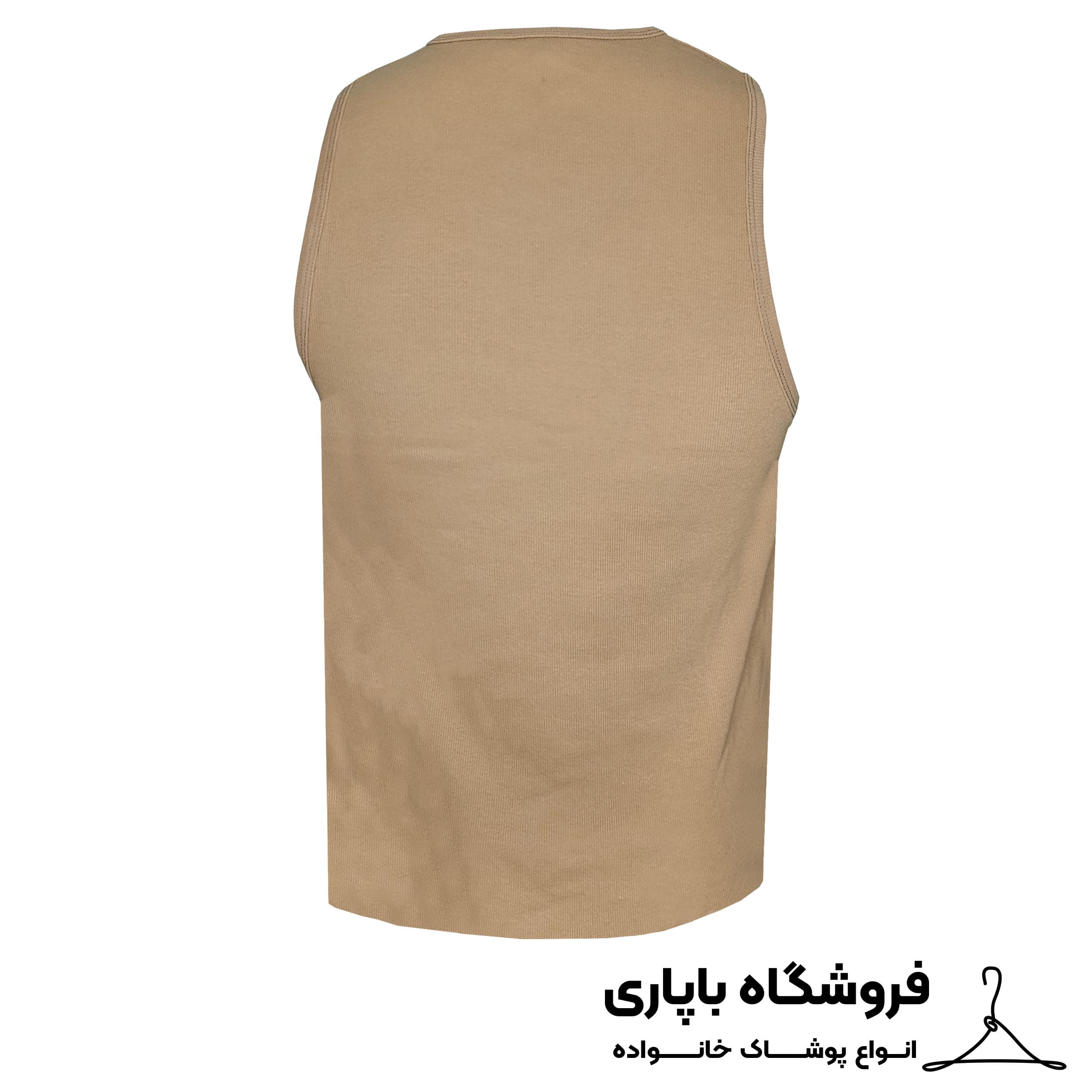 تاپ مردانه نوین چهلستون مدل تنگ تاپ کد 10394 رنگ شکلاتی — تصویر ۳