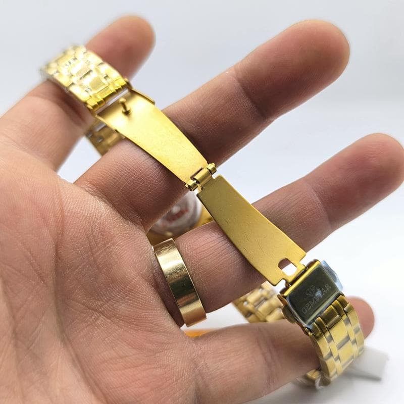 ساعت زنانه جم استار طلایی – Gemstar – 107002 — تصویر ۴