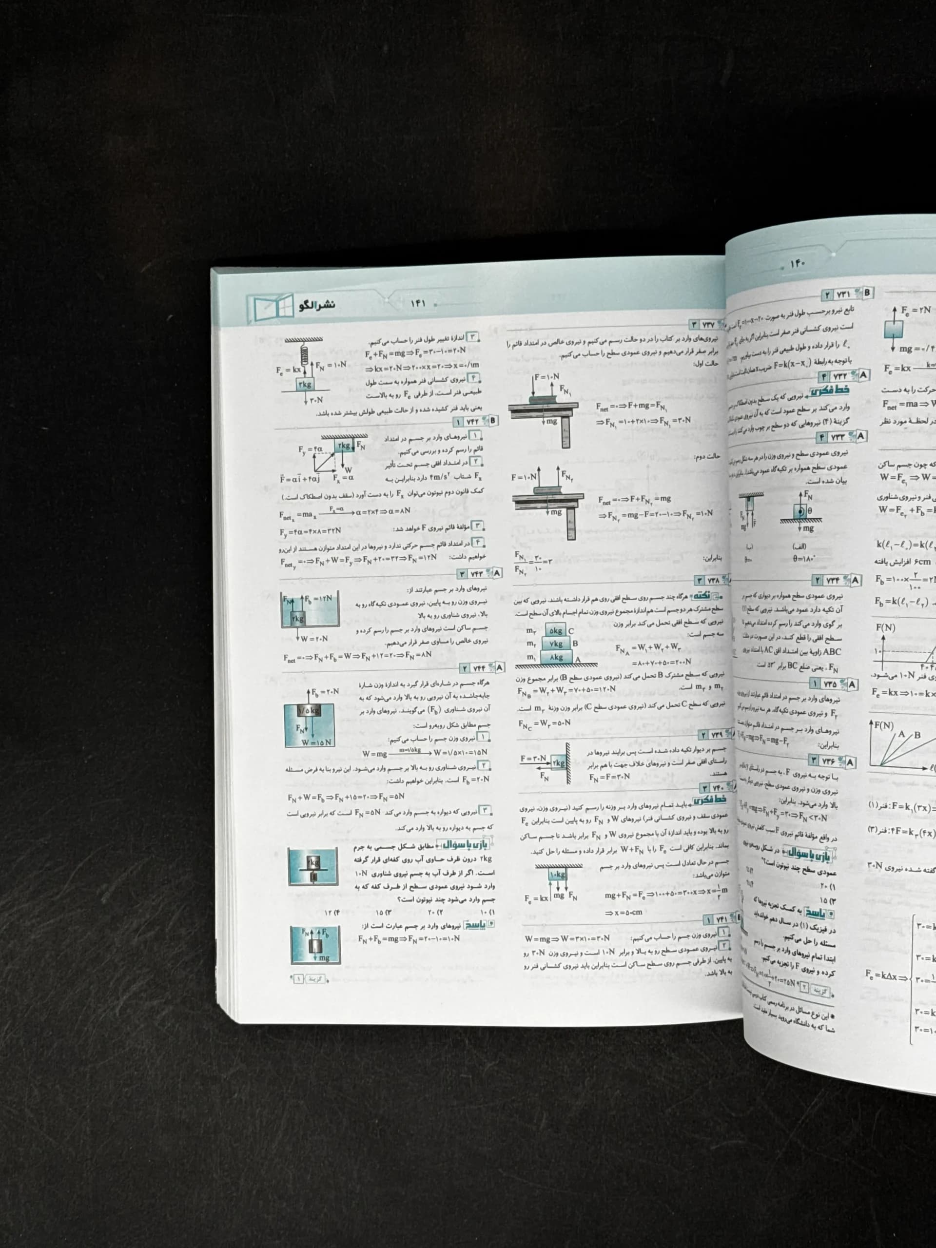 کتاب پاسخ فیزیک دوازدهم تجربی ویندوز الگو (دست دوم) — تصویر ۲