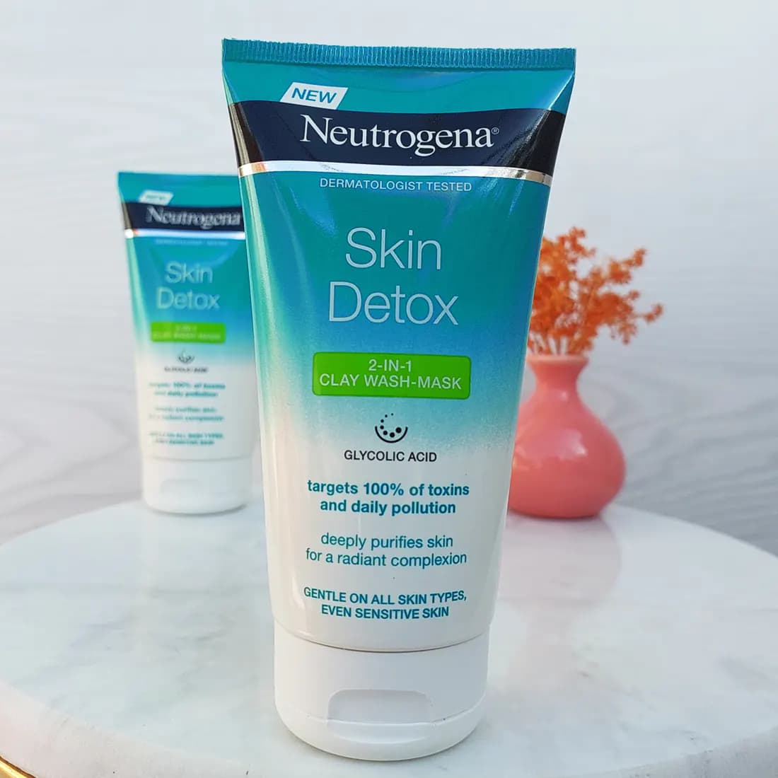 ماسک خاک رس نوتروژینا مدل Skin Detox حجم 150 میلی لیتر
