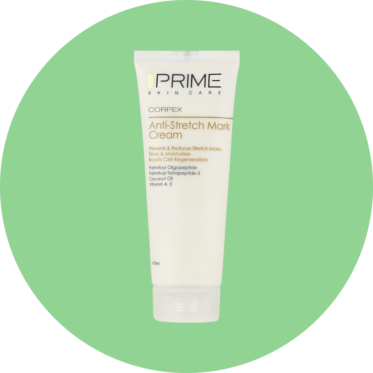 کرم ترک پوست پرایم مدل Corpex انقضا 408/3حجم 75 میل/ Anti Strech Mark Cream