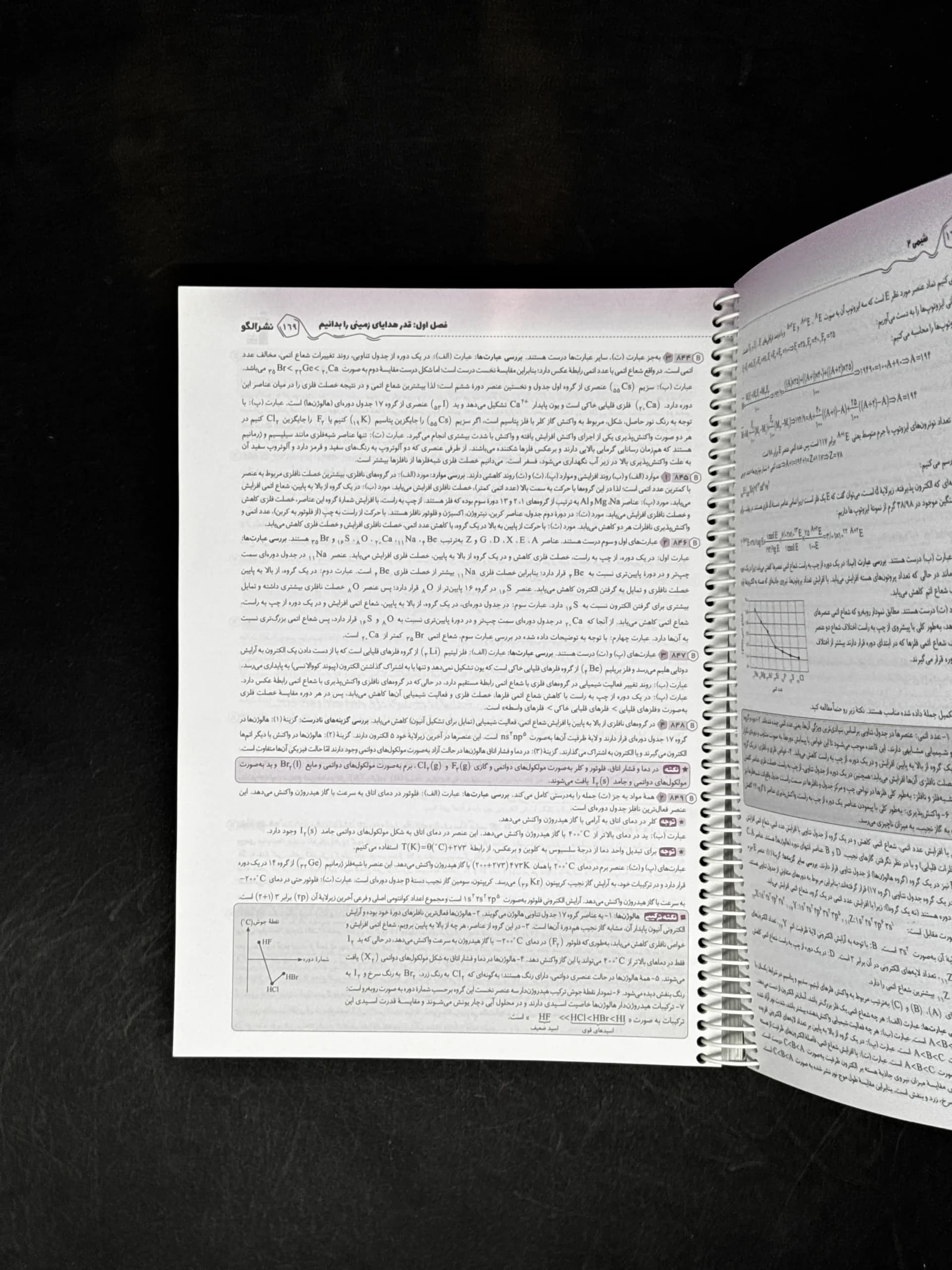 کتاب پاسخ جامع شیمی تیتانیم نشر الگو (دست دوم) — تصویر ۲