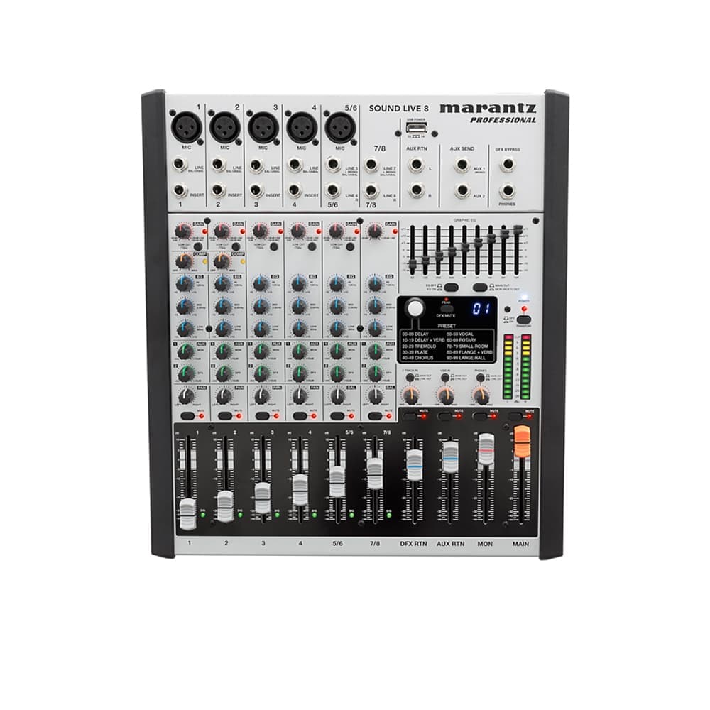 میکسر Marantz Pro Sound Live 8