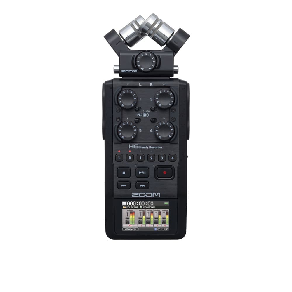 رکوردر پرتابل صدا Zoom H6 Black