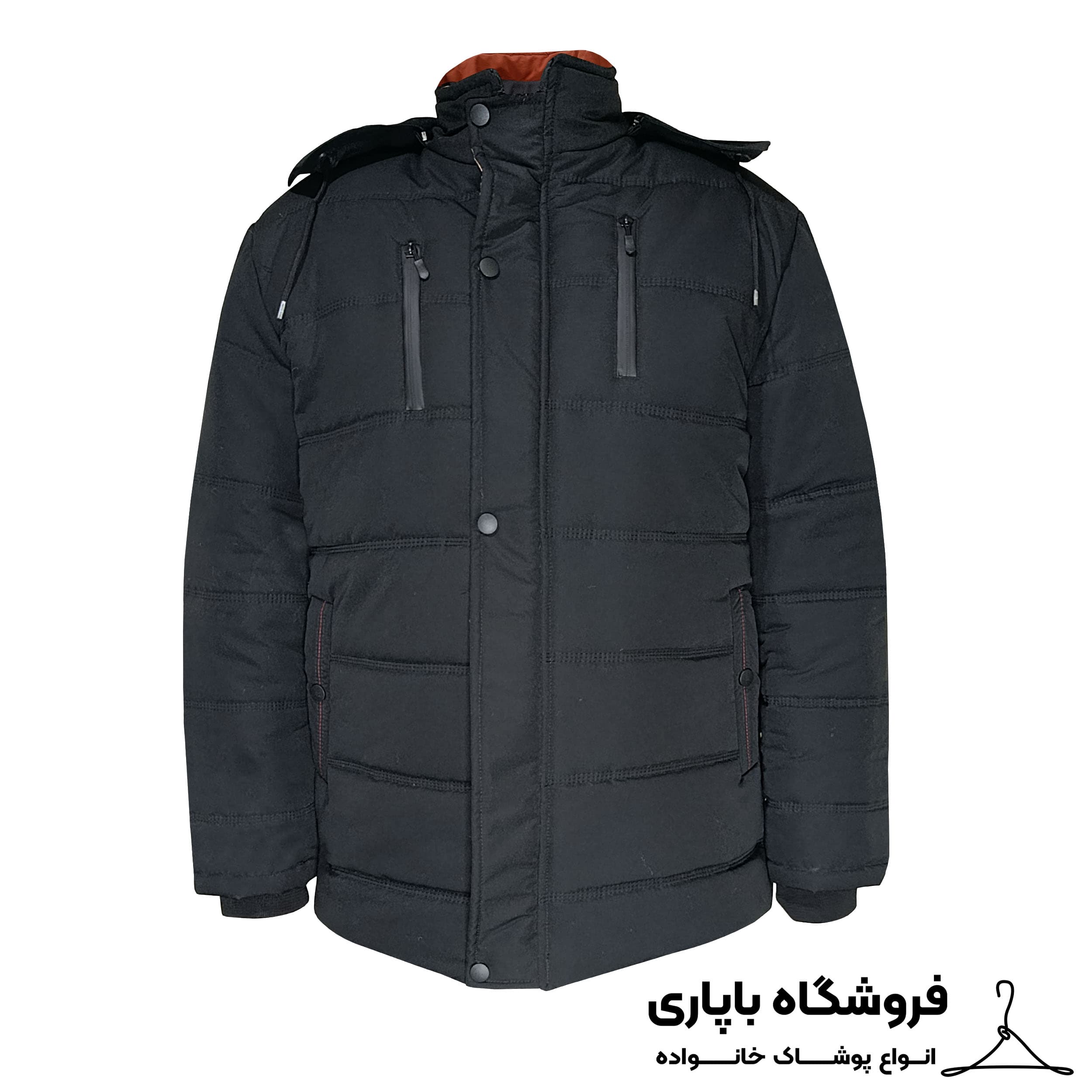 کاپشن مردانه مدل big size کد kp-10327 — تصویر ۲