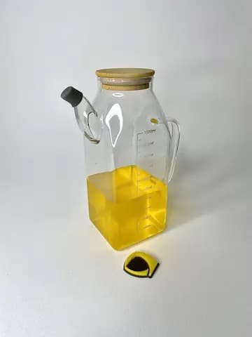روغن ریز پیرکس مربع حجم 1000 میلی لیتر