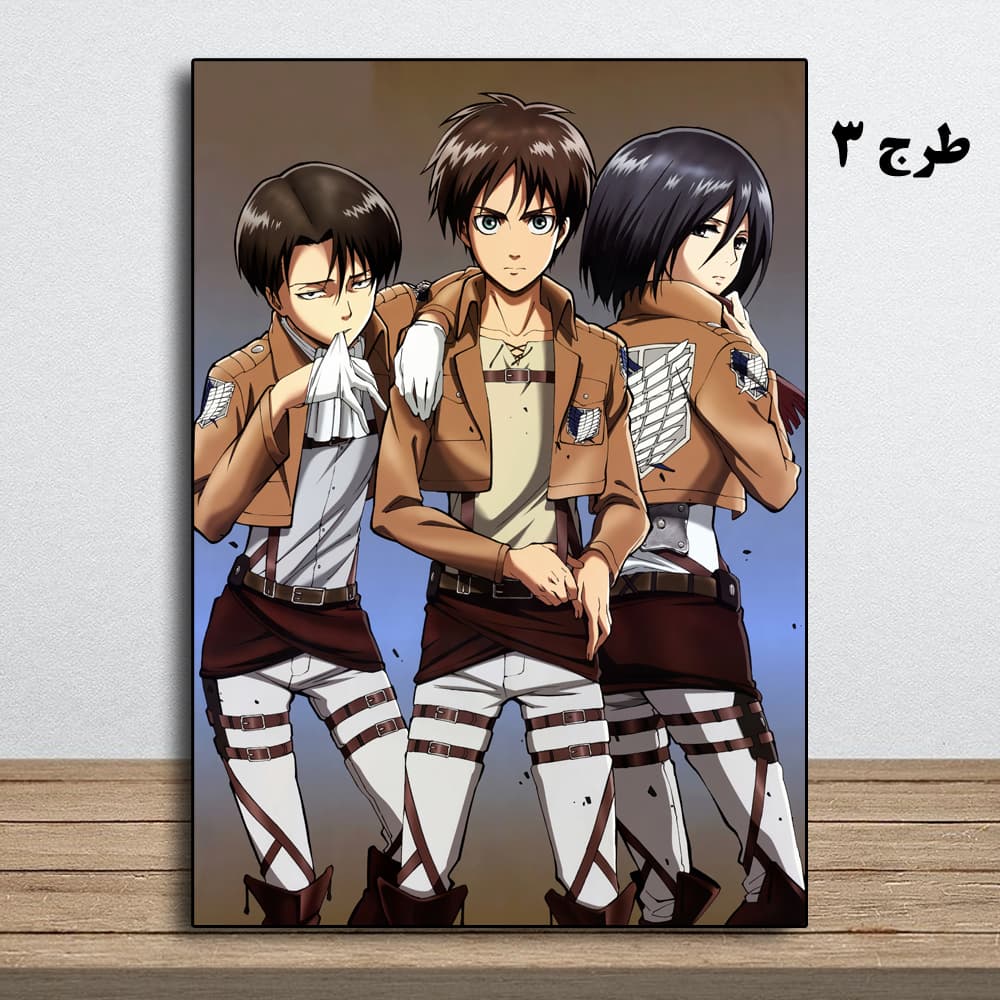 تابلو انیمه Attack on Titan — تصویر ۴