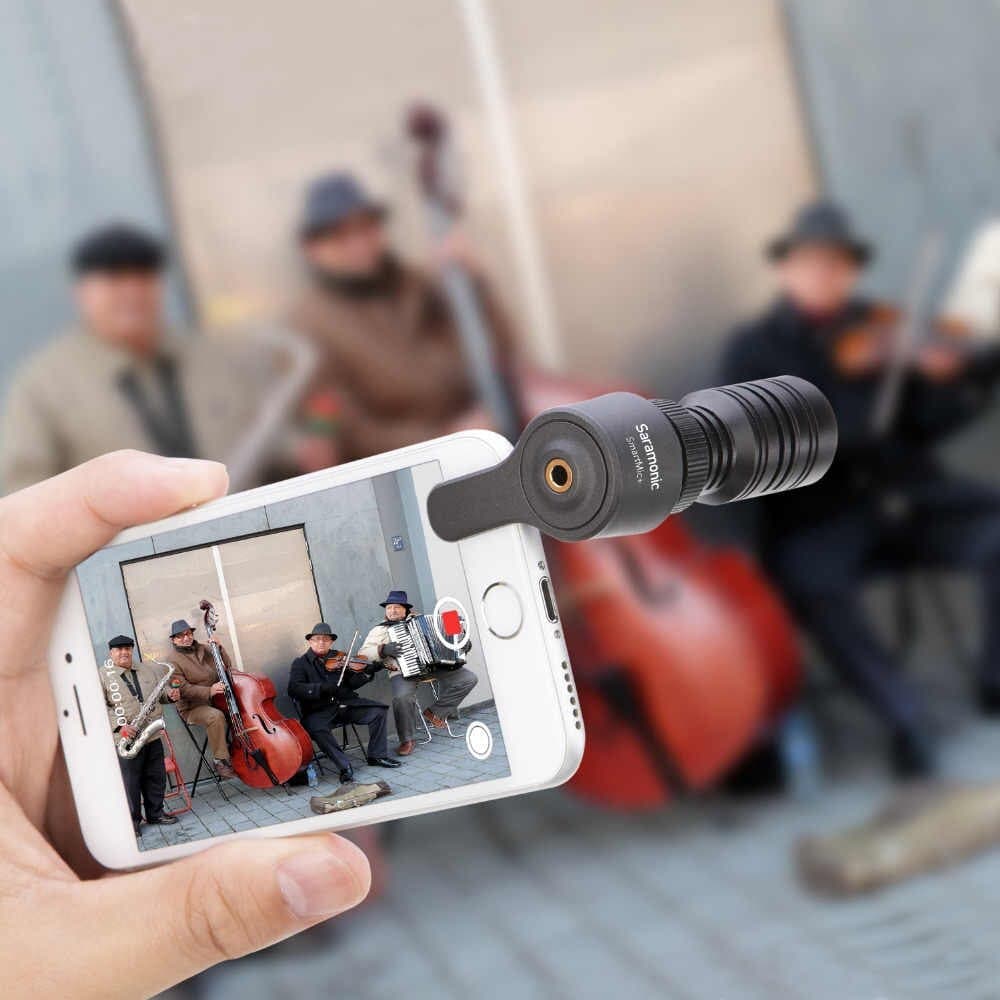 میکروفون کاندنسر گوشی Saramonic SmartMic Plus — تصویر ۷