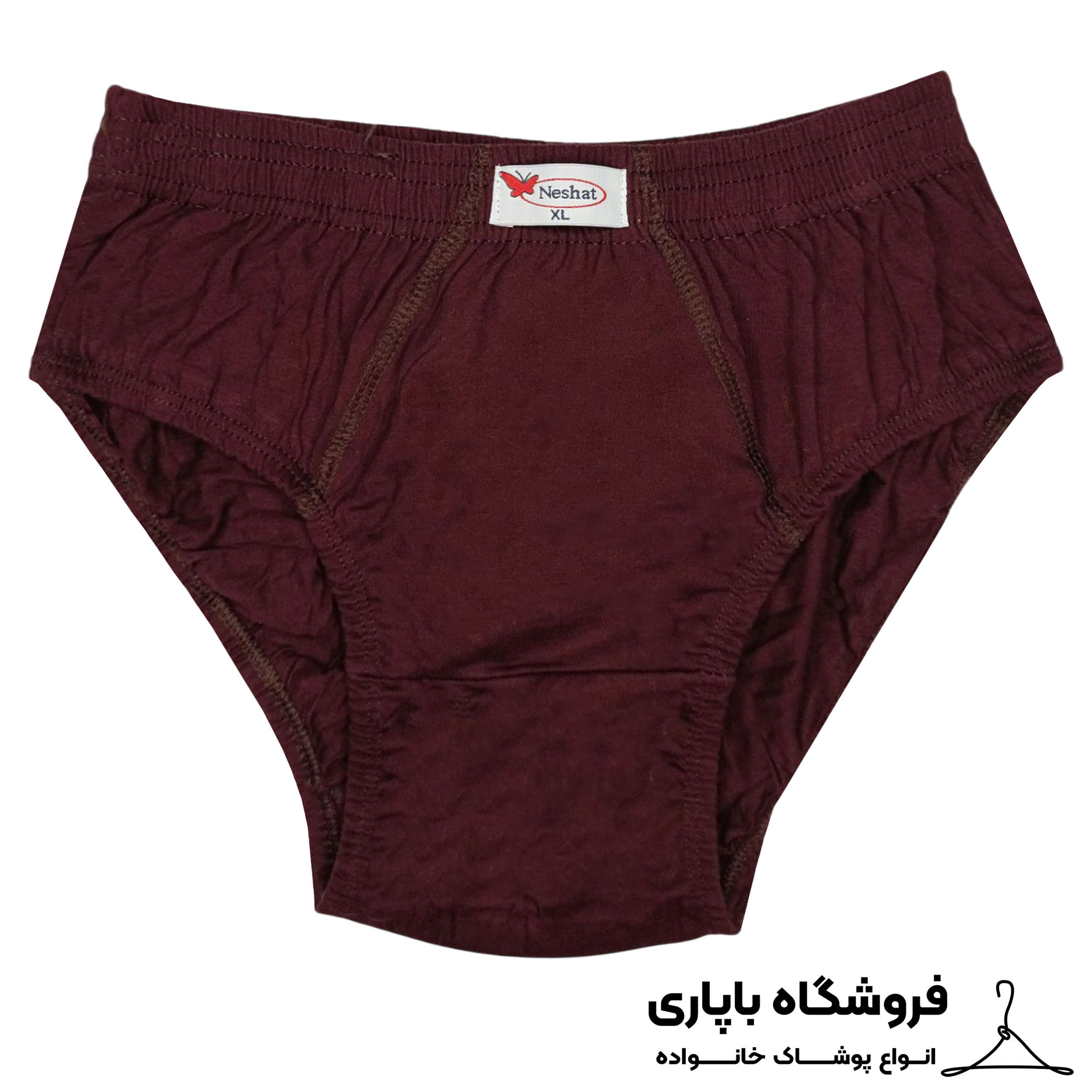 شورت مردانه اسلیپ نشاط مدل لیفه ای کد sl-2856 بسته 4 عددی — تصویر ۵