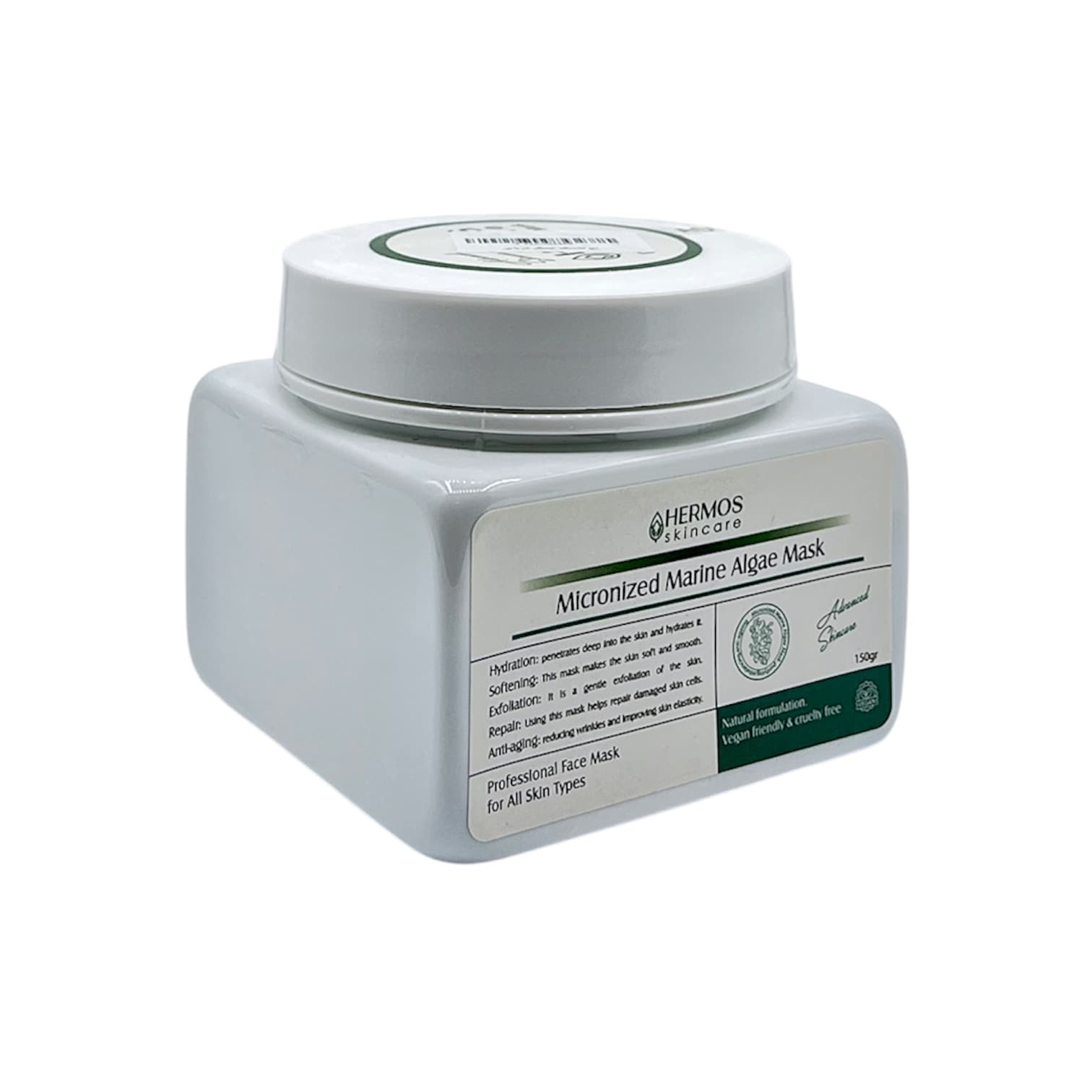 ماسک صورت جلبک خرد شده دریایی هرموس 150g