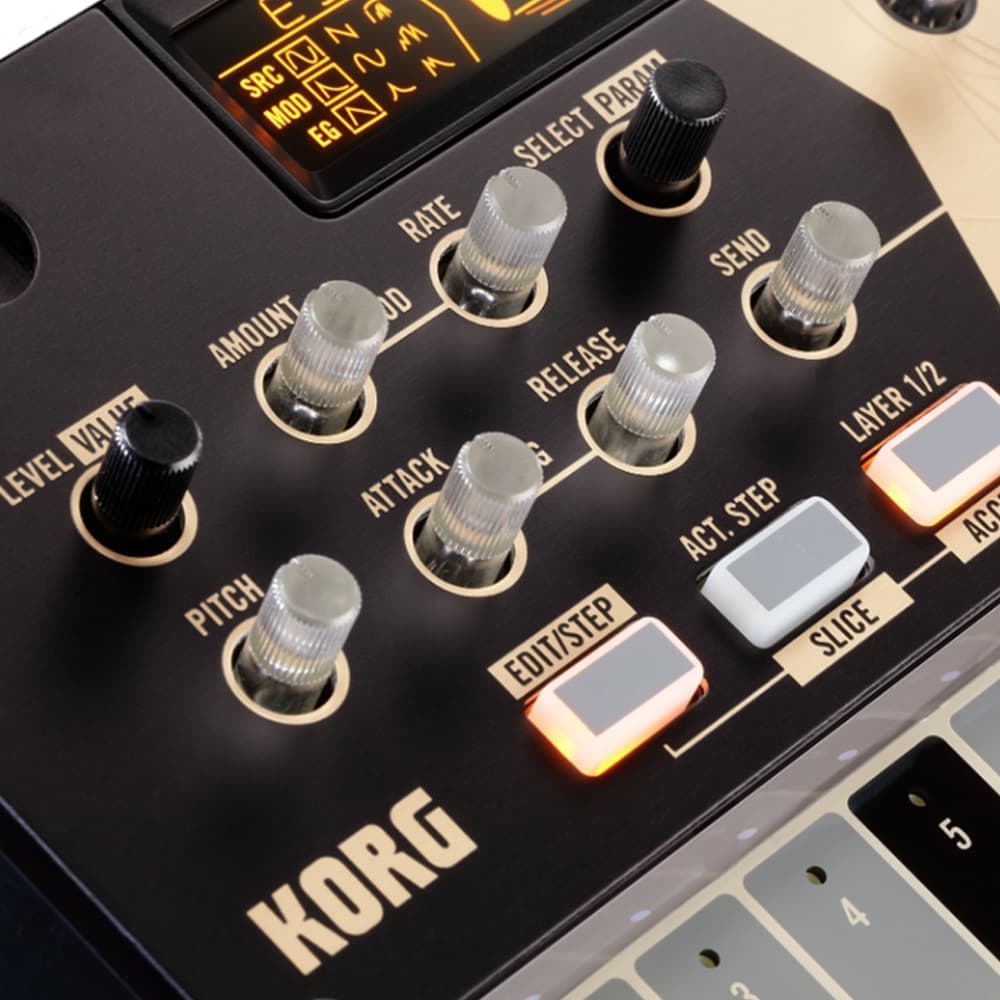 سینتی سایزر KORG Volca Drum — تصویر ۶
