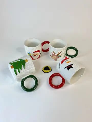 ماگ سرامیکی کریسمس برجسته