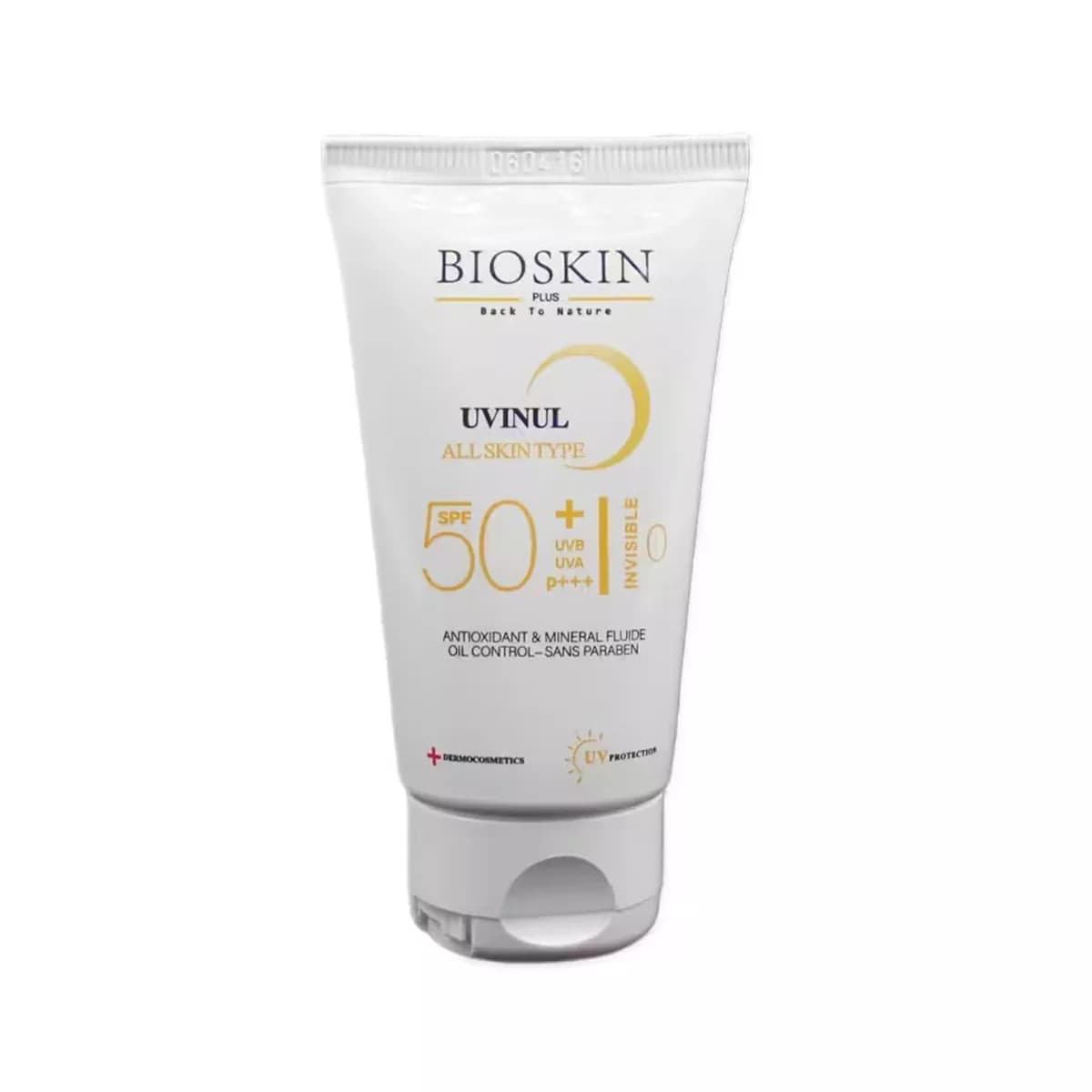 کرم ضد آفتاب بایو اسکین پوست چرب SPF50 بی رنگ — تصویر ۲