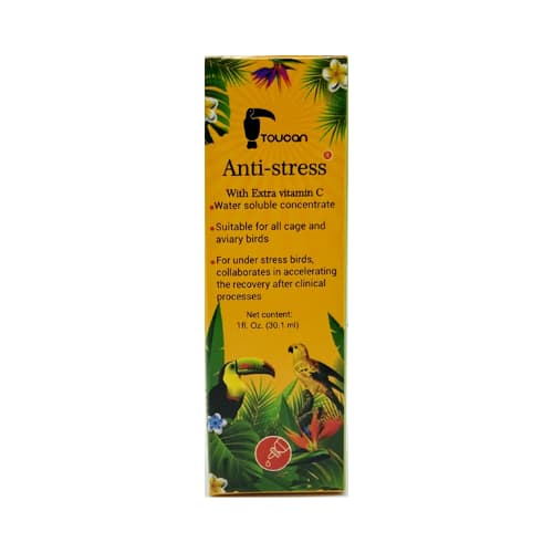 قطره ضد استرس پرنده توکان Toucan حجم 30 میل