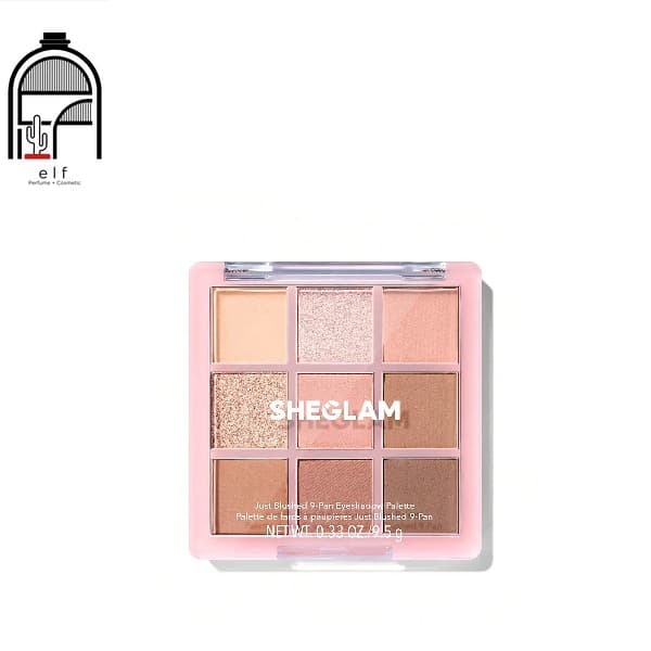 پالت سایه چشم شیگلم مدل Just Blushed وزن 9.5 گرم | Sheglam Just Blushed Eyeshadow Palette