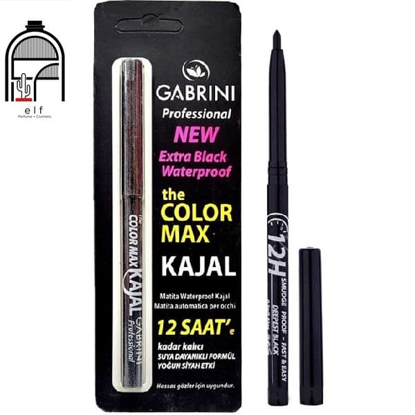 مداد چشم کژال گابرینی مدل Color Max مناسب چشم‌های حساس وزن 1.5 گرم | Gabrini Kajal Color Max