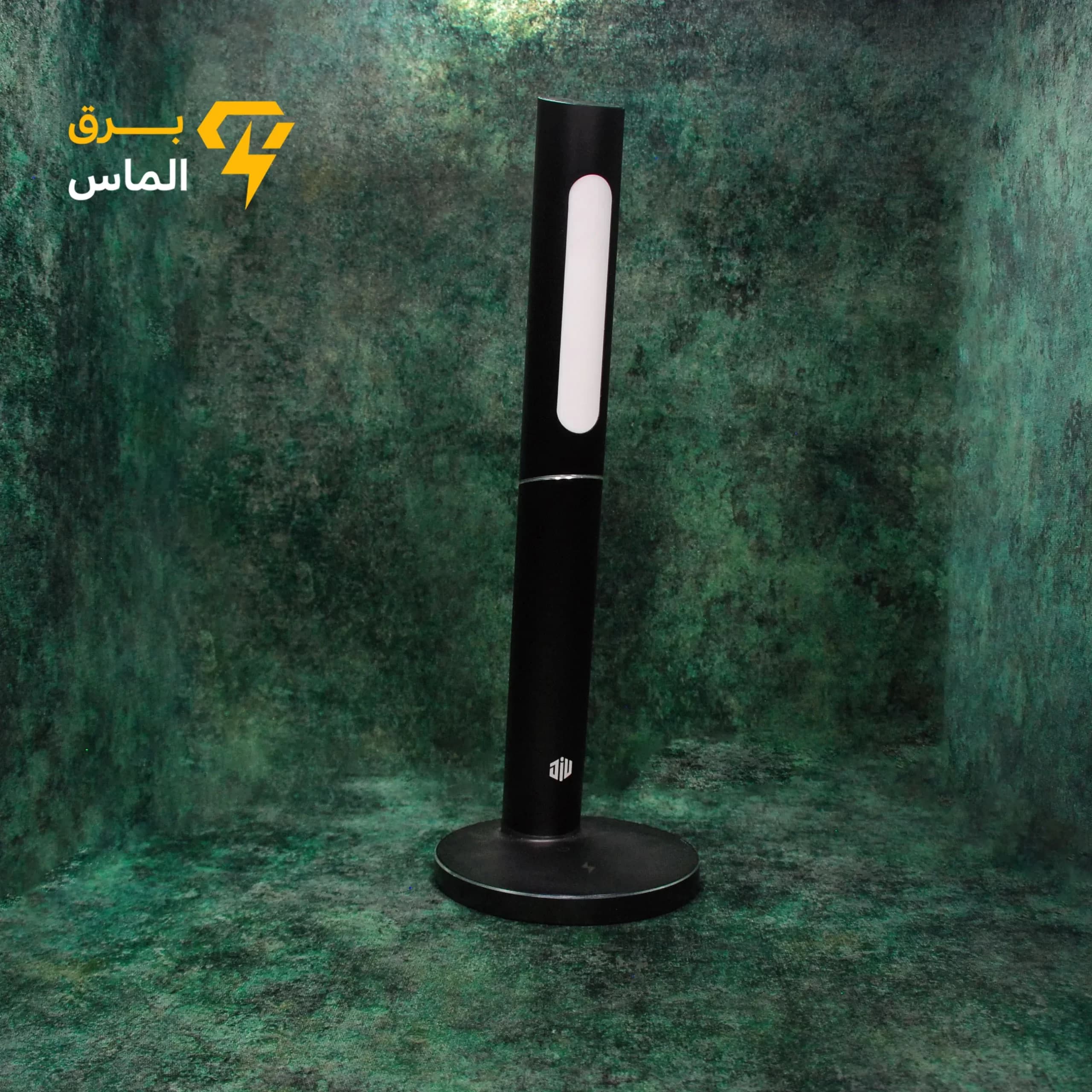 آباژور رو میزی لمسی بدنه مشکی ۳ حالته شارژر دار