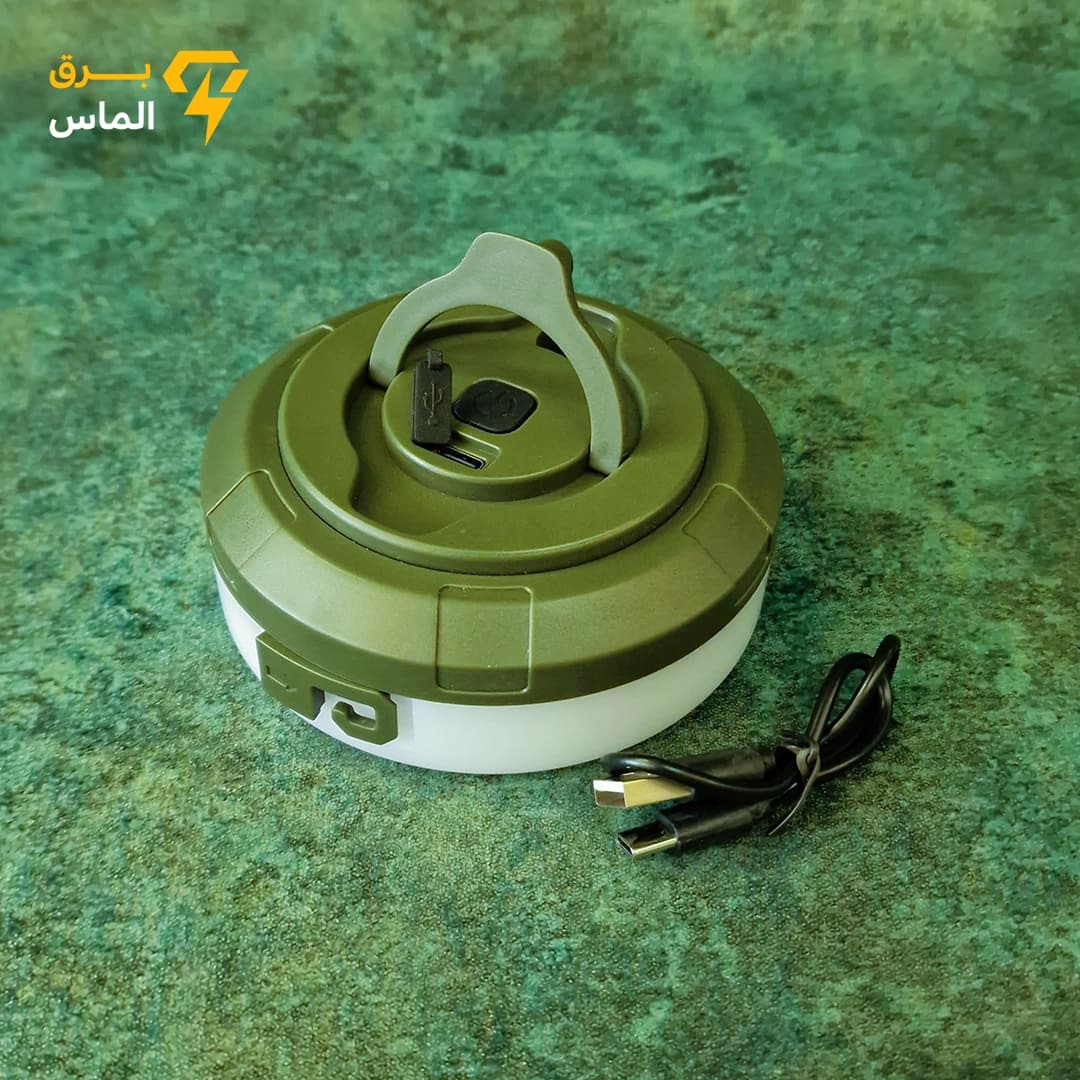 چراغ و ریسه کمپینگ شارژی ضدآب 10 متری کد LL-B50 با چراغ اضطراری/ضمانت بازگشت وجه — تصویر ۴