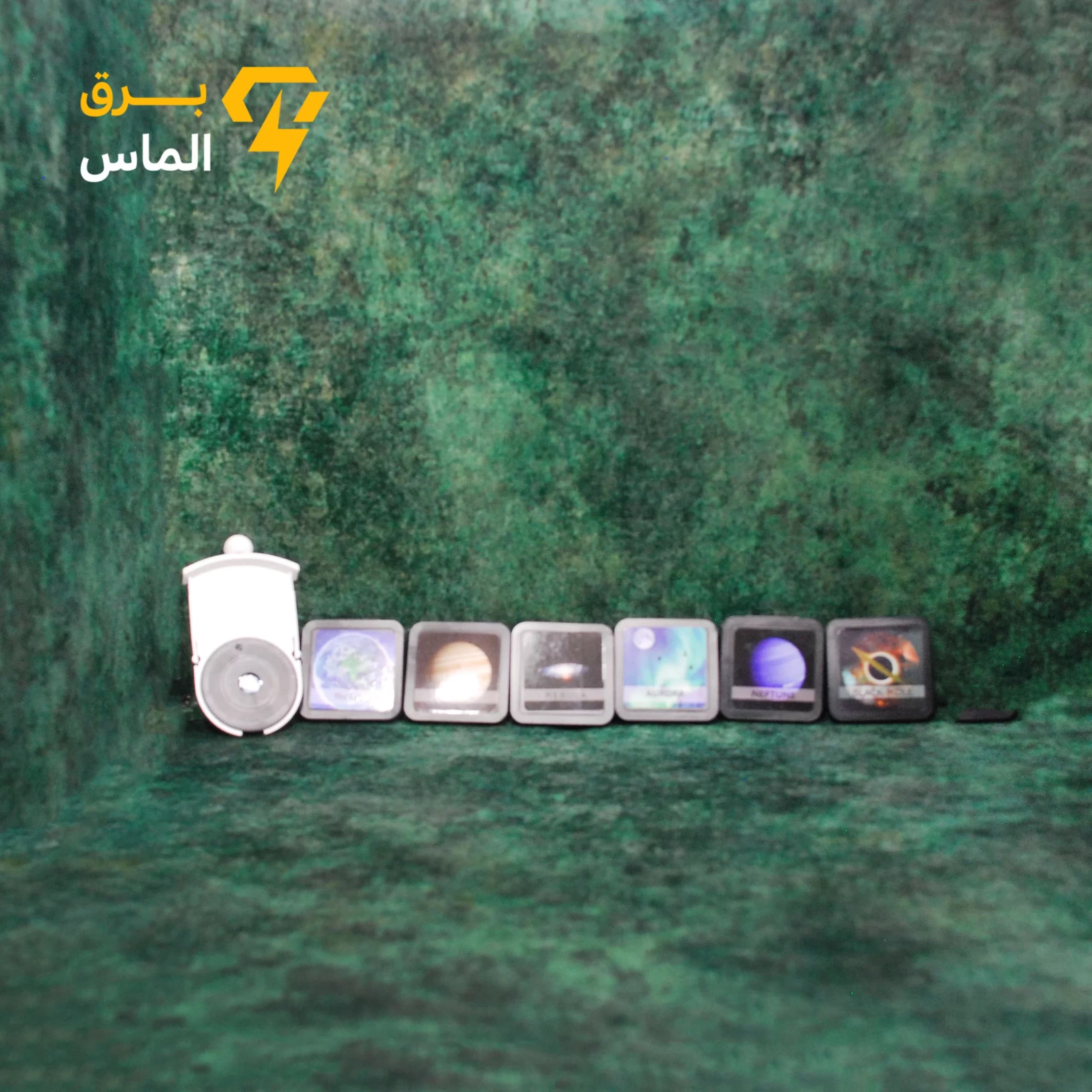 چراغ خواب کهکشانی بزرگ مدل CD – تجربه آرامش با نور سهبعدی و طرح آسمان شب — تصویر ۵