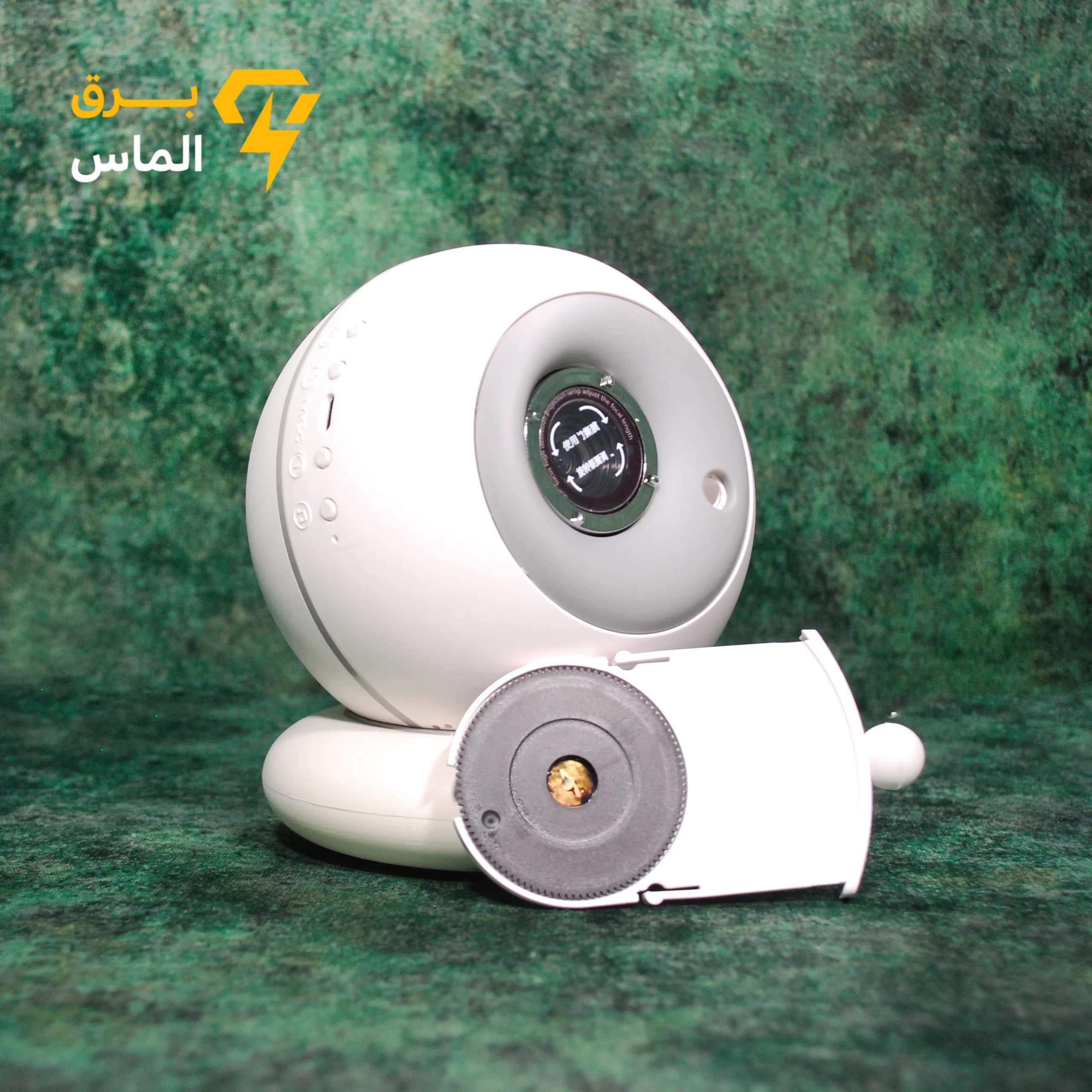 چراغ خواب کهکشانی بزرگ مدل CD – تجربه آرامش با نور سهبعدی و طرح آسمان شب — تصویر ۳