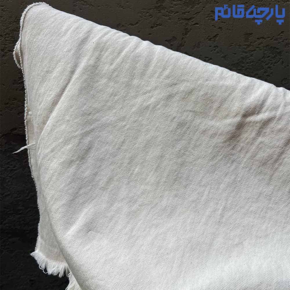 پارچه جین رنگ نچرال (طبیعی) سنگشور شده کد 3269