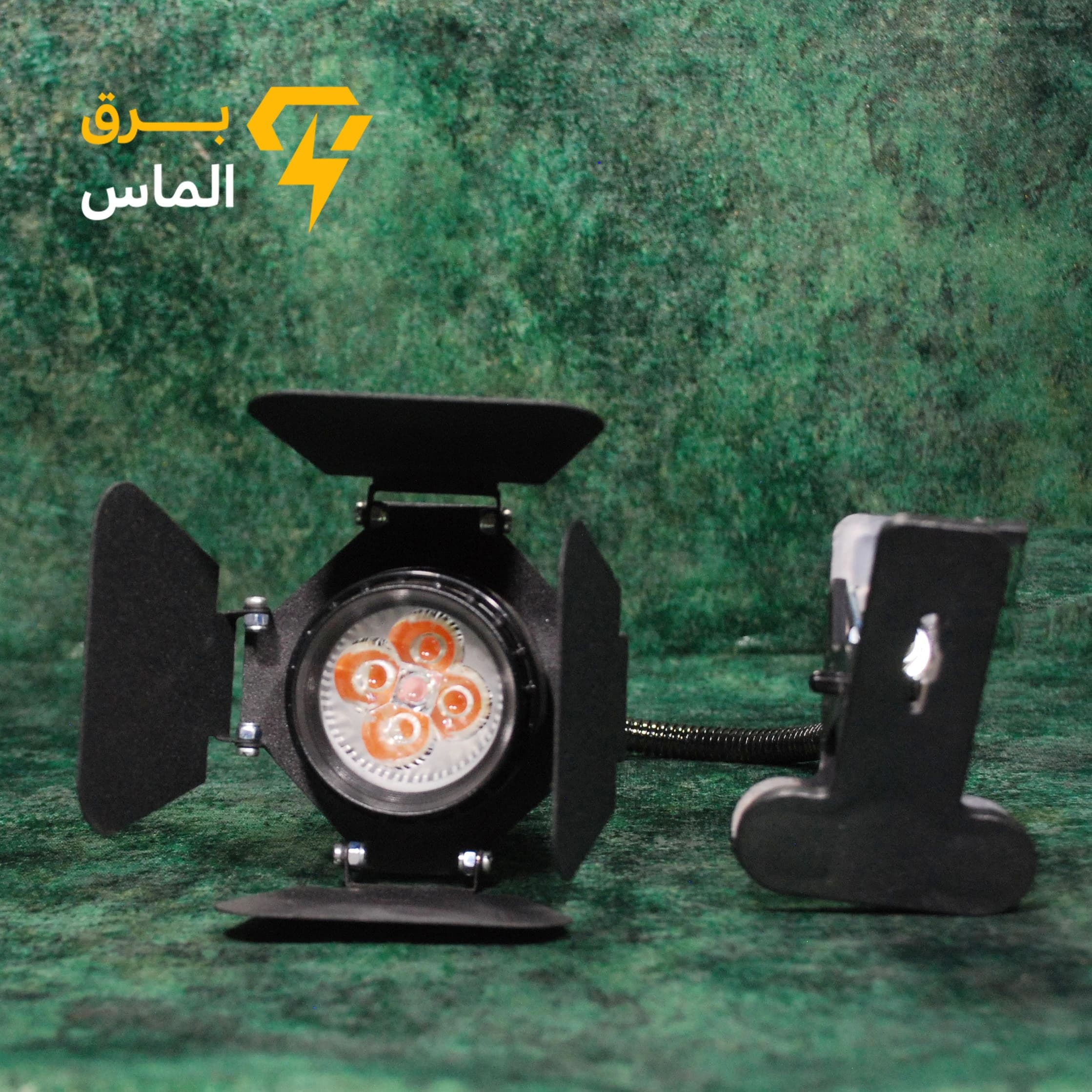 چراغ رشد گیاه 4w خرطومی گیره ای هالوژنی کریستال کپ مدل دربدار — تصویر ۳